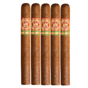 ARTURO FUENTE - PAREJO - FLOR FINA 858 - TORO - NATURAL -5 PCS