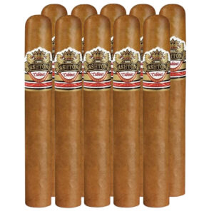 ASHTON - PAREJO - CABINET NO. 6  - ROBUSTO - CONNECTICUT -10 PCS