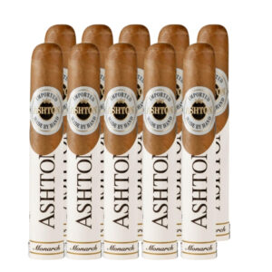 ASHTON - PAREJO - MONARCH TUBE - TORO - CONNECTICUT -10 PCS