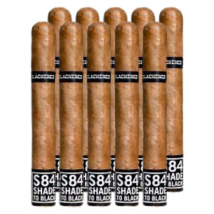 BLACKENED - PAREJO - S 84 - Corona 5x43 - CONNECTICUT -10 PCS