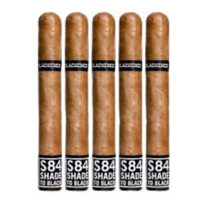 BLACKENED - PAREJO - S 84 - Corona 5x43 - CONNECTICUT -5 PCS