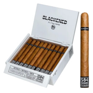 BLACKENED - PAREJO - S 84 - Corona 5x43 - CONNECTICUT -BOX 20 PCS