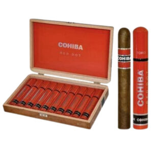 COHIBA - PAREJO - COHIBA RED DOT - TORO TUBO - RED DOT-BOX 10 PCS