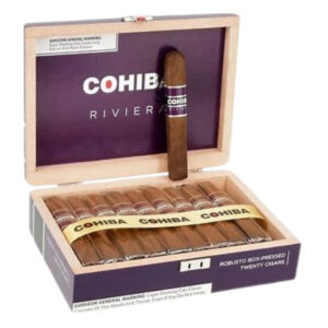 COHIBA - PAREJO - COHIBA RIVIERA - ROBUSTO - NATURAL -BOX 20 PCS