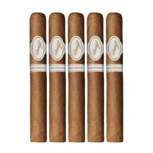DAVIDOFF - PAREJO - ANNIVERSARIO NO. 3 TUBES - TORO TUBO - CONNECTICUT -5 PCS