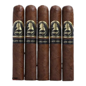 DAVIDOFF - PAREJO - THE LATE HOUR - ROBUSTO - HABANO-5 PCS