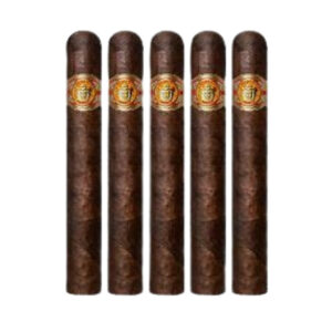 EL REYDEL MUNDO  - PAREJO - ROBUSTOS LARGA - TORO TUBO - -5 PCS