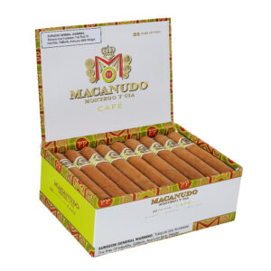 MACANUDO - PAREJO - MONTEGO Y CIA CAFÉ - ROBUSTO - COFFEE-BOX 25 PCS