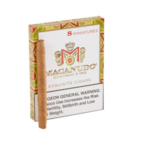 MACANUDO - PAREJO - MONTEGO Y CIA EXQUISITE CIGARILLOS - MINI CIGARILLO - COFFEE-1 PCS