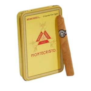 MONTECRISTO - PAREJO - MEMORIES 6 CIGARS - MINI CIGARILLO - CONNECTICUT -1 PCS