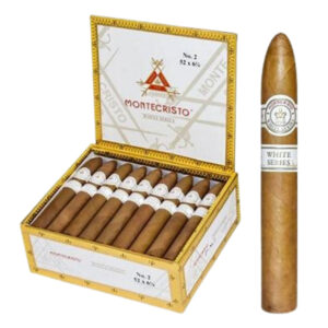 MONTECRISTO - PAREJO - WHITE SERIES NO. 2 - ROBUSTO - CONNECTICUT -BOX 27 PCS