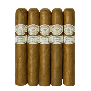 MONTECRISTO - TRPEDO - WHITE SERIES ROTHCHILDE  - TORO - CONNECTICUT -5 PCS