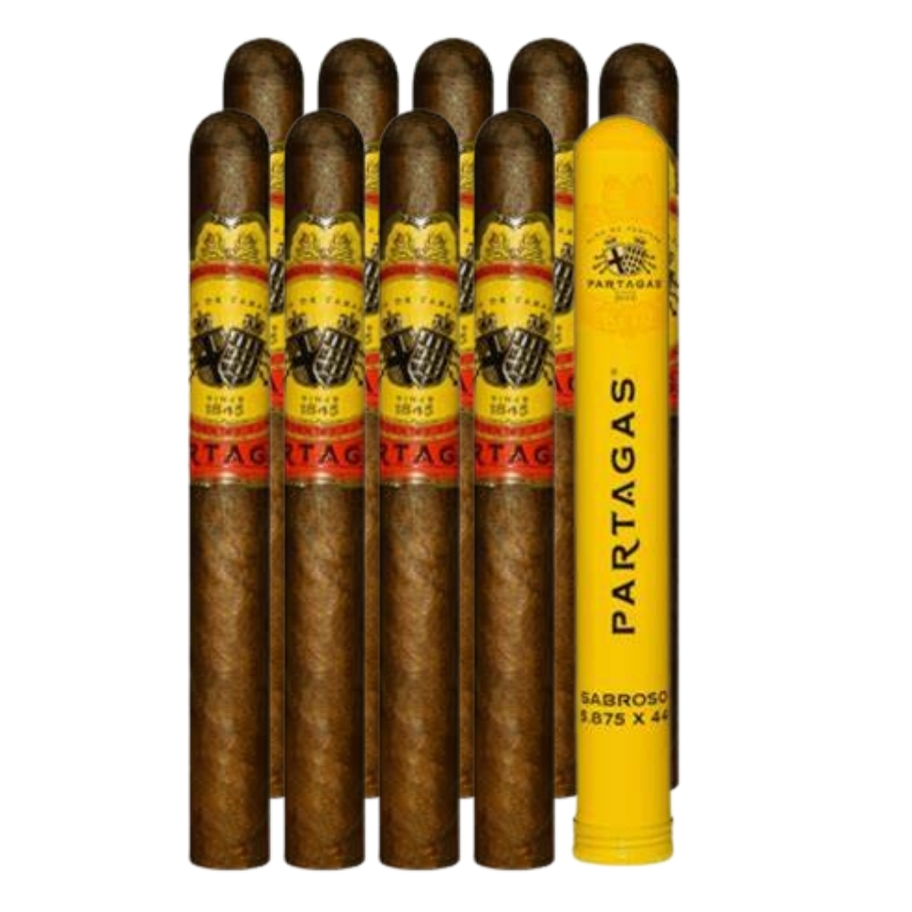 PARTAGAS - PAREJO - PARTAGAS SABROSO - Corona  5 3/4 X 43 - CAMERON-10 PCS