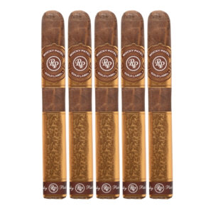 ROCKY PATEL - BOX PREES  - GOLD LABEL - ROBUSTO - SUMATRA-5 PCS
