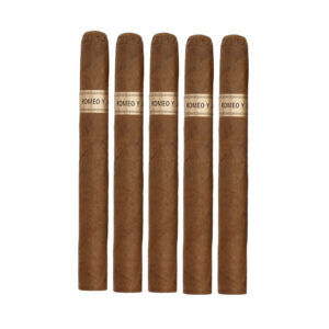 ROMEO Y JULIETA - PAREJO - EN TUBOS - CHURCHILL  - SUMATRA-5 PCS