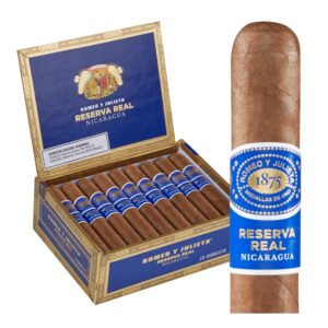 ROMEO Y JULIETA - PAREJO - RESERVA REAL NICARAGUA - ROBUSTO - NICARAGUA -BOX 25 PCS