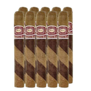 ROMEO Y JULIETA - PAREJO - RESERVA REAL TWISTED  - TORO (6x52) - CONNECTICUT -10 PCS