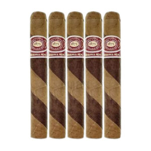 ROMEO Y JULIETA - PAREJO - RESERVA REAL TWISTED  - TORO (6x52) - CONNECTICUT -5 PCS
