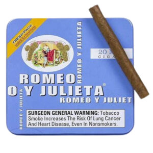 ROMEO Y JULIETA -  - ROMEO Y JULIETA 20 MINI CIGARS BLUE - MINI CIGARILLO - BLUE-1 PCS