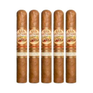 SAN LOTANO - PAREJO - REQUIEM - ROBUSTO - NATURAL -5 PCS